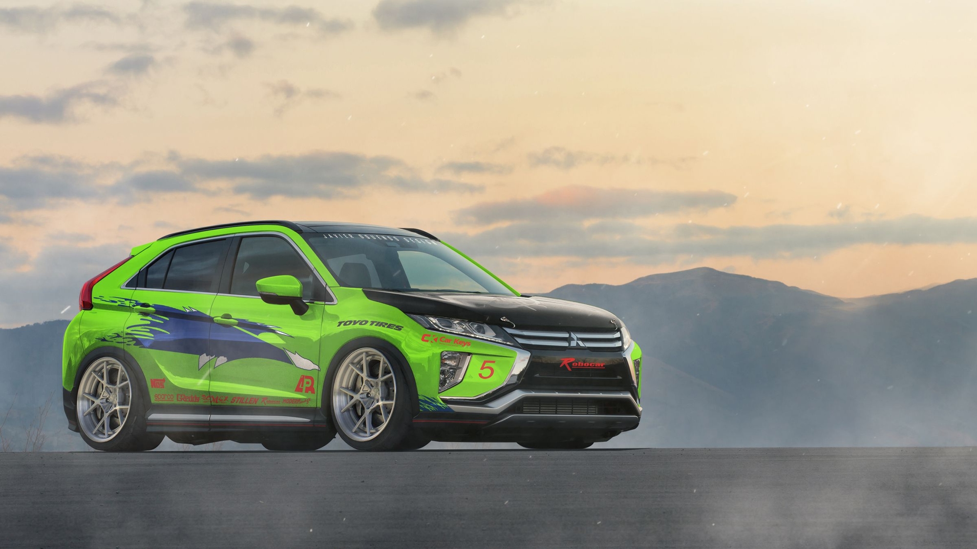 Mitsubishi Eclipse Cross Fast and Furious livery