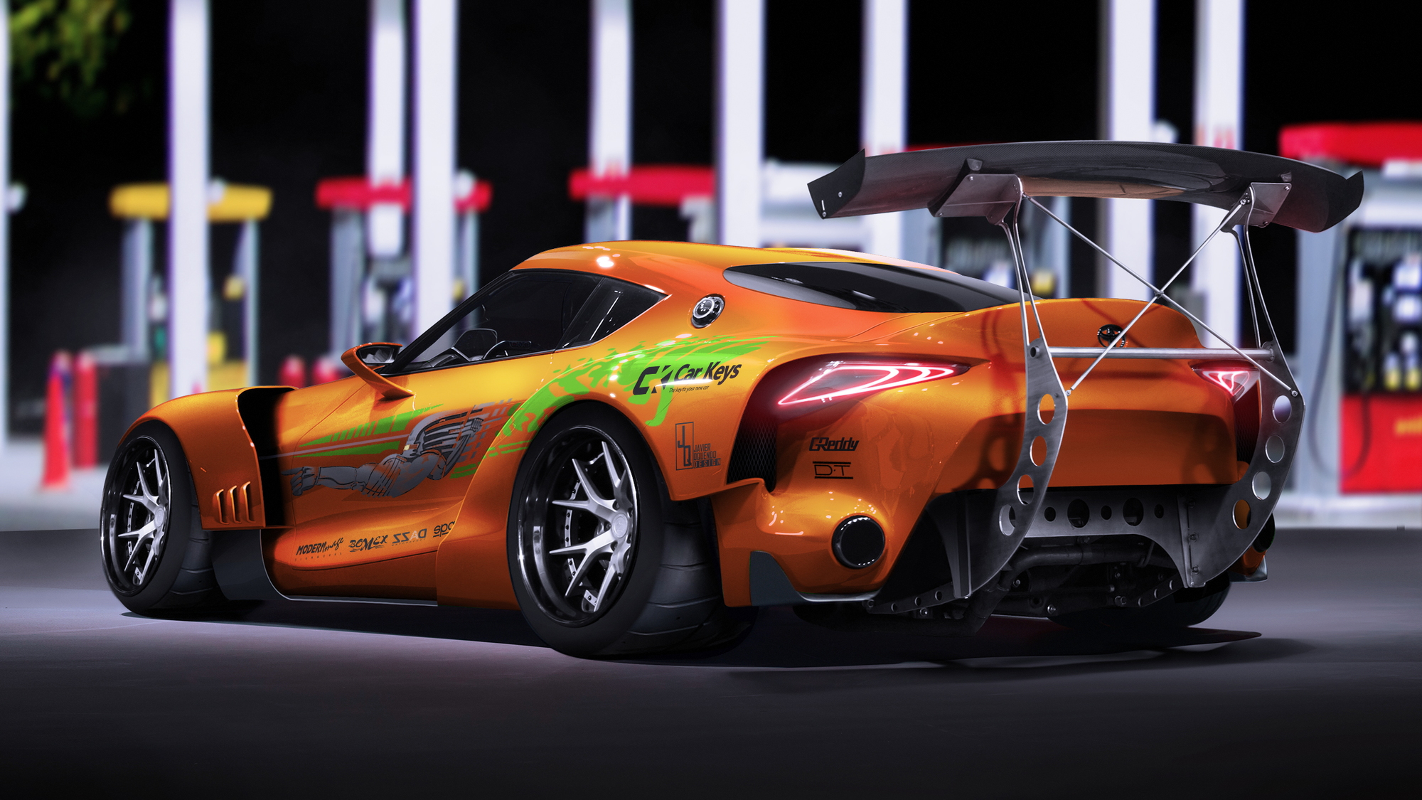 Toyota FT-1 Fast and Furious Supra livery