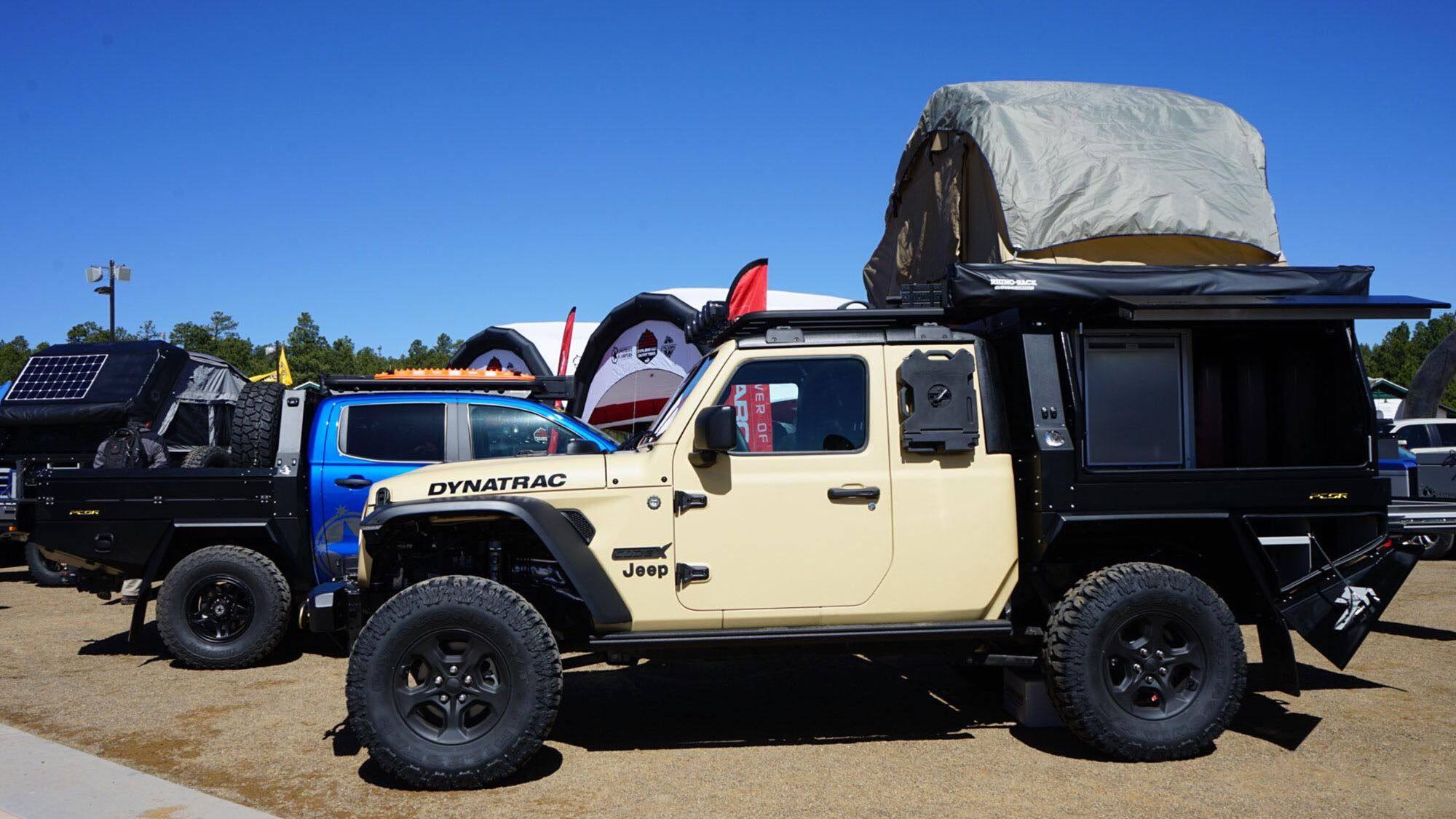 Duratrac two-door Jeep Gladiator with Hellcat engine