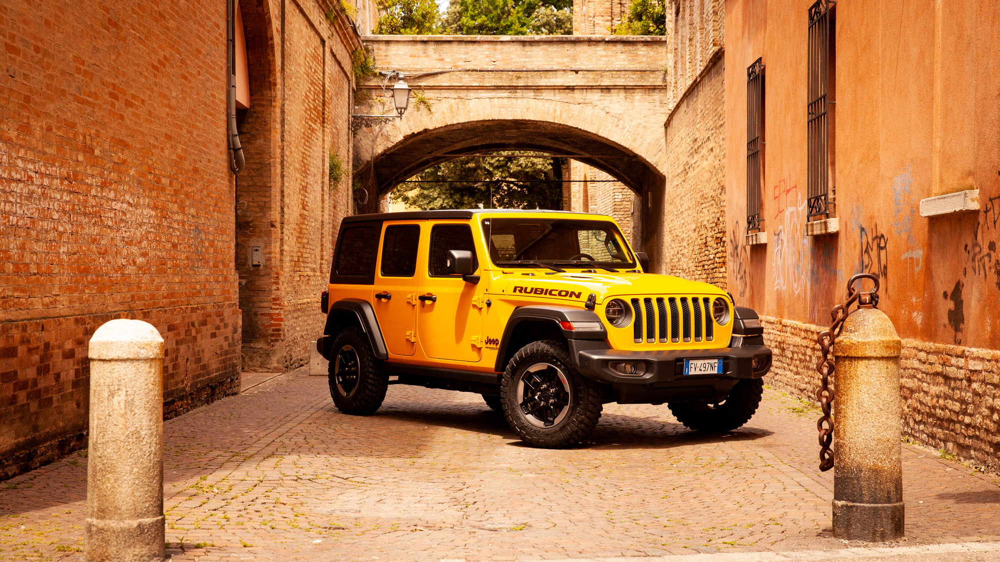2019 Jeep Wrangler Rubicon in Ravenna, Italy (Crossing the Rubicone)
