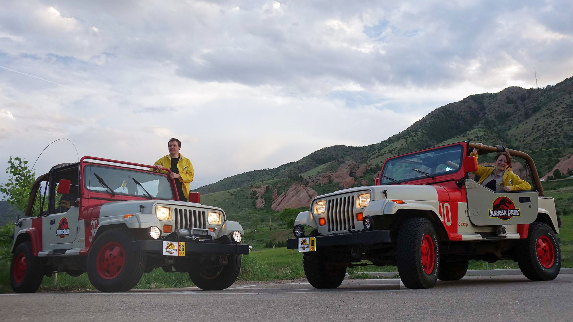 Jurassic Park INGEN Corporation Sticker Dinosaur fits Jeep Wrangler Car decals