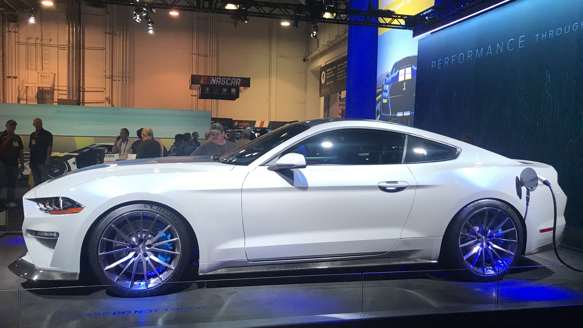 Ford Mustang Lithium electric car  -  Ford/Webasto  -  2019 SEMA show