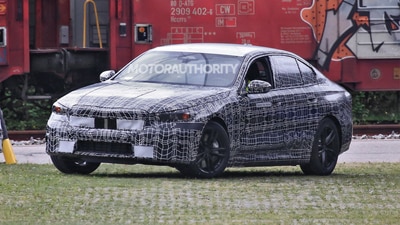 2024 BMW 5-Series spy shots: Popular sedan slims down for next generation