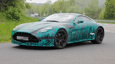 2024 Aston Martin Vantage Spy Shots And Video