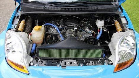 Corvette LS7-powered Chevy Spark