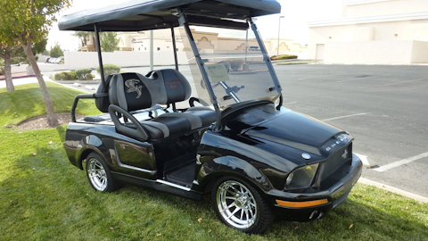 Shelby GT500KR Golf Cart