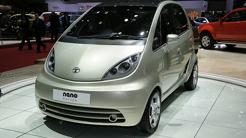 Tata Nano Europa at Geneva Auto Show