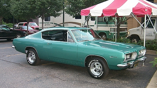 classic Plymouth Barracuda
