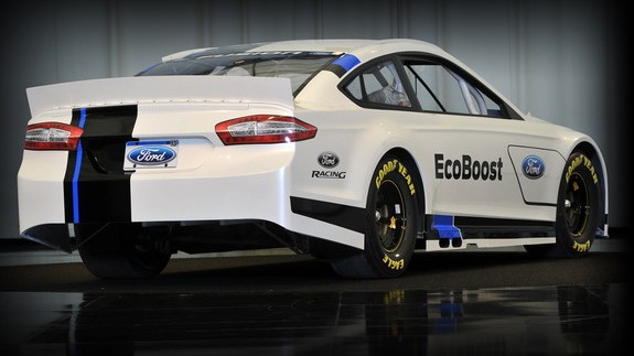 2013 Ford Fusion NASCAR Sprint Cup race car leaked images