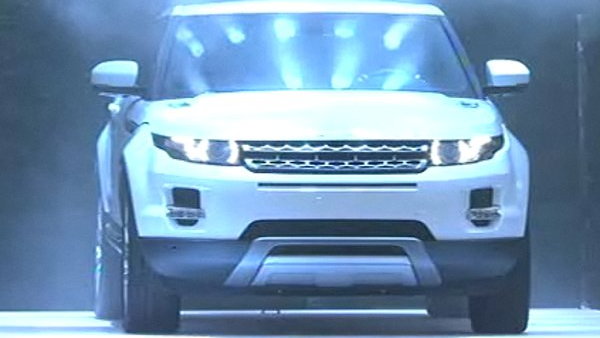 Range Rover Evoque unveiling at Kensington Palace