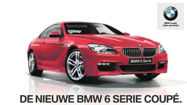 2012 BMW 6-Series M Sports Package leaked
