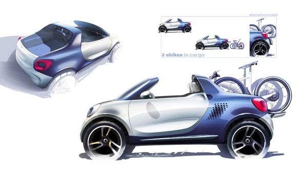 Smart For-Us Pickup Concept: Detroit Auto Show Preview