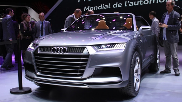 Audi Crosslane Concept Live Photos: 2012 Paris Auto Show