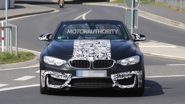 2015 BMW M4 Convertible Spy Shots