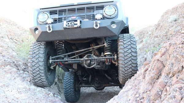 Classic Ford Bronco pays homage to Eleanor Mustang