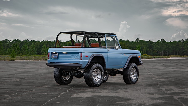 Here's a 1973 Ford Bronco after a 1,500-hour restoration