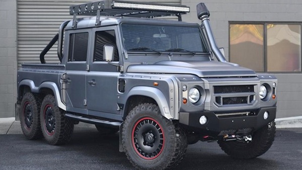 This 2018 Land Rover Defender 6x6 can be yours for $350,000