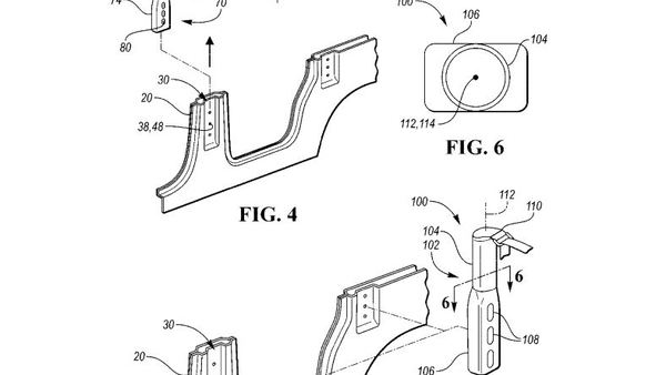 Ford patent filing suggests removable roll cage for 2021 Bronco