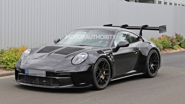 2023 Porsche 911 GT3 RS spy shots: New track star spotted for first time