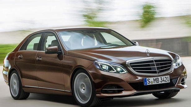 Leaked images of the 2014 Mercedes-Benz E Class