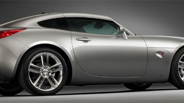 The Pontiac Solstice Coupe - one of GM's best-looking cars of recent years