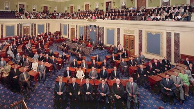 U.S. Senate session chambers