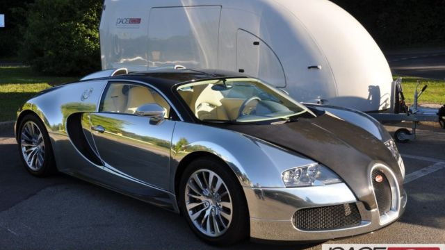 #01 Bugatti Veyron Pur Sang up for auction. Images via PACE Germany.