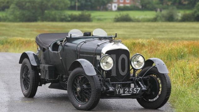 1928 Bentley Bobtail  - image credit Mathieu Huertault, Gooding & Company