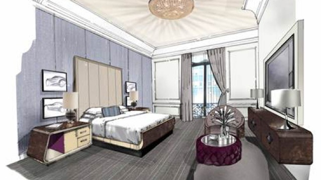 The Bentley Suite at New York's St. Regis Hotel