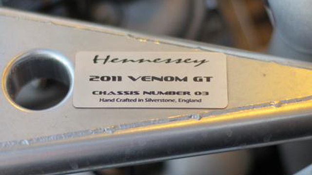 2011 Hennessey Venom GT - Image: duPont Registry