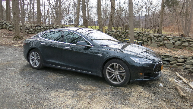 2013 Tesla Model S electric sport sedan [photo by owner David Noland]