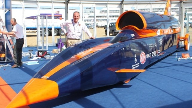 1,000-MPH Bloodhound SSC show car unveiled