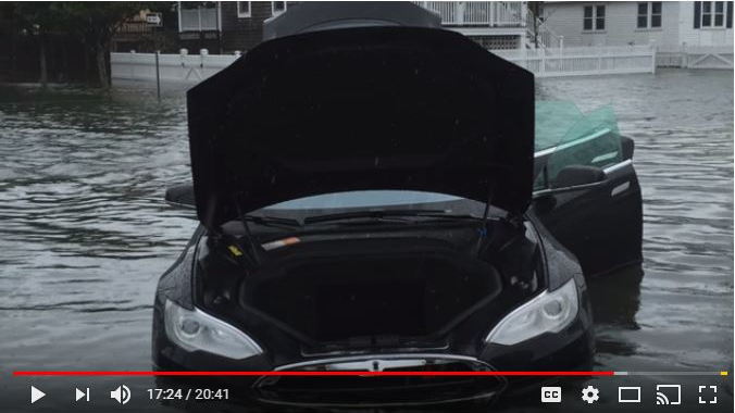 Rich Rebuilds flooded Tesla Model S, via YouTube