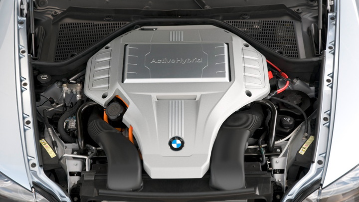 2010 BMW ActiveHybrid X6 engine