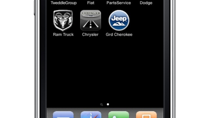 2011 Jeep Grand Cherokee vehicle information iPhone app
