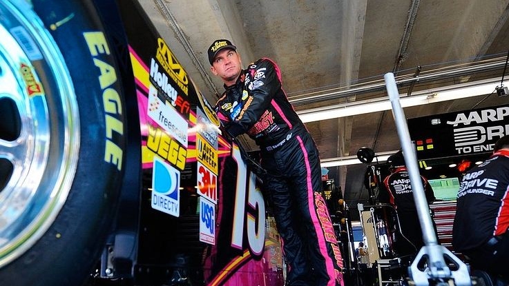 Clint Bowyer in Charlotte - image: Michael Waltrip Racing