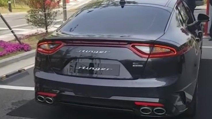 Kia Stinger GT shares its exhaust noise