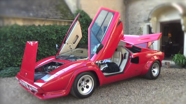 Harry's Garage takes the Lamborghini Countach on a European road trip