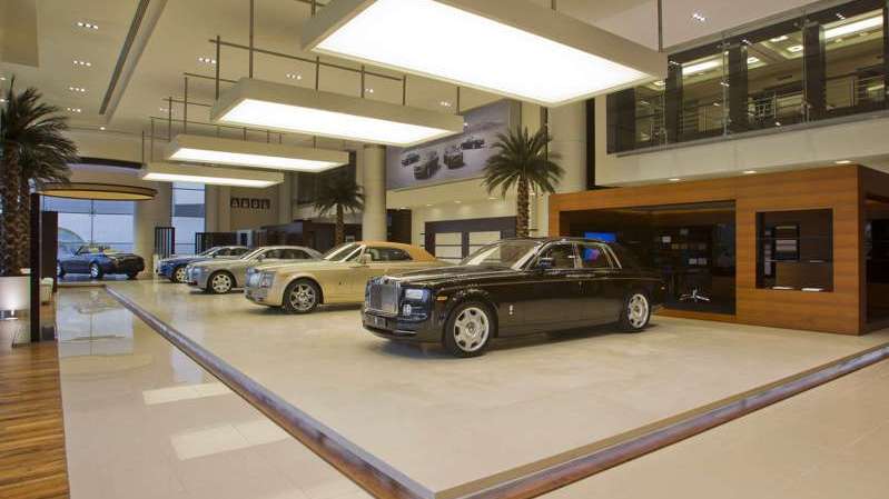 Rolls-Royce Showroom in Abu Dhabi