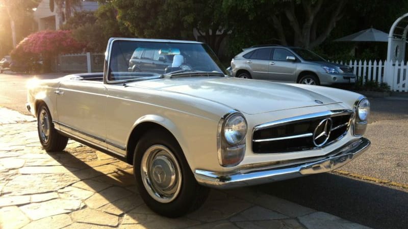 1965 Mercedes-Benz SL electric car conversion [Images: eBay listing]