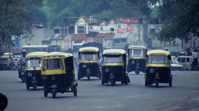 Indian traffic [Image: Flickr user Peter Eich]
