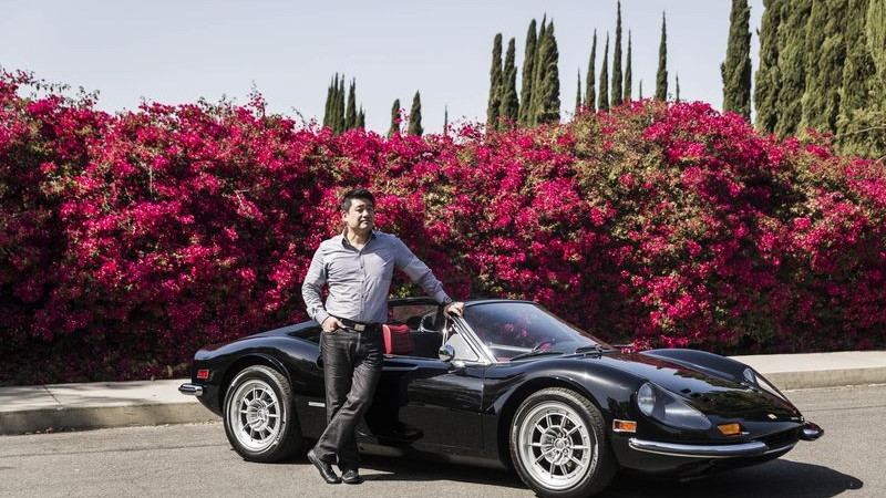 David Lee has built a Dino Ferrari of his own