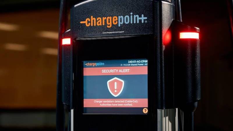 ChargePoint alarm system