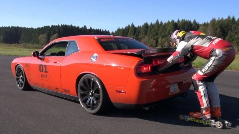 Dodge Challenger Rollerblader Pull