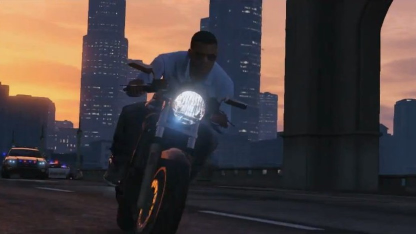 Grand Theft Auto V motorcycle