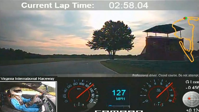 The 2013 Camaro 1LE laps Virginia International Raceway in under 3:00