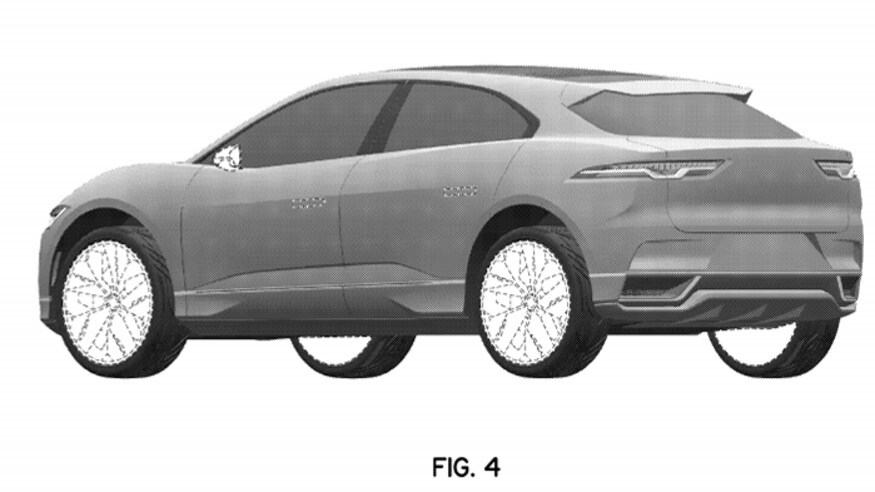 2022 Jaguar I-Pace patent image