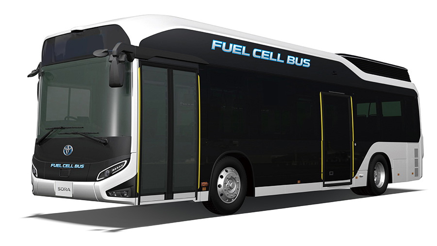 Toyota Sora fuel-cell bus