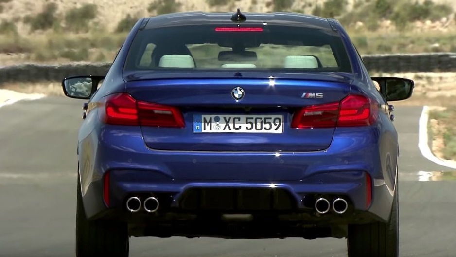 BMW M5 acceleration