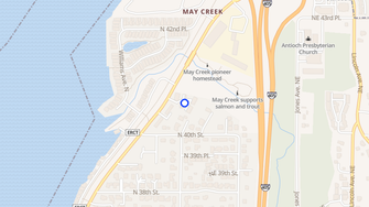 Map for Eastport Shores Condominiums - Renton, WA